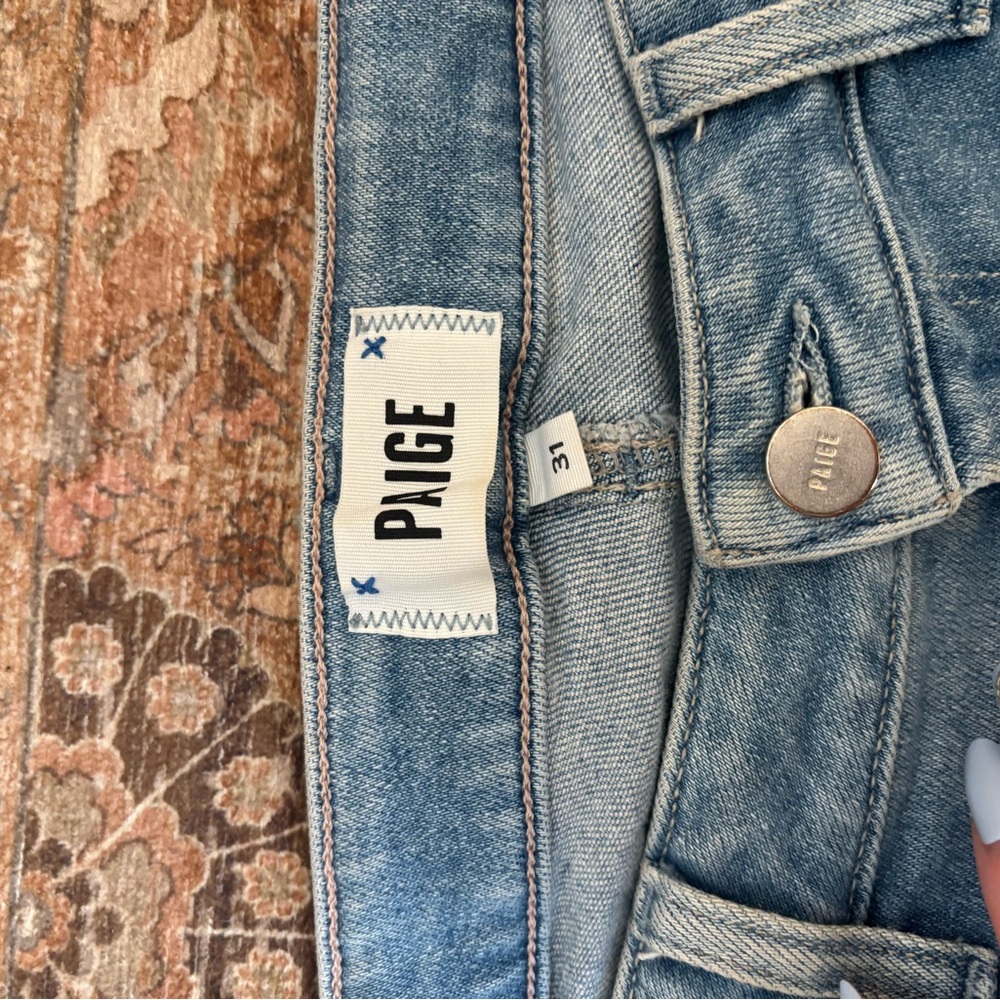 PAIGE Classic Light Blue Jeans